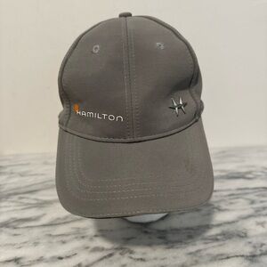 Hamilton watches gray Cap with Logo
